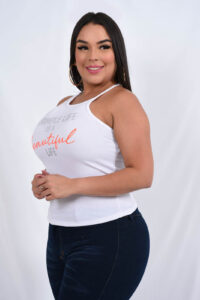Galaxy Commerce - Blusa para Mujer Blanco marca Chica Chic 808480