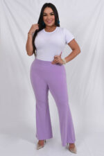 Galaxy Commerce - Pantalon para Mujer Lila marca Chica Chic 700185