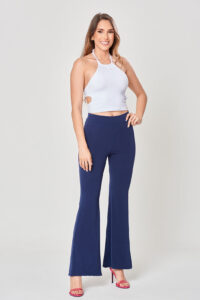 Galaxy Commerce - Pantalon para Mujer Navy marca Chica Chic MP3412