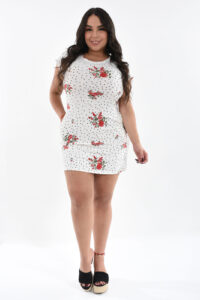 Galaxy Commerce - Vestido para Mujer Blanco marca Chica Chic MV2164