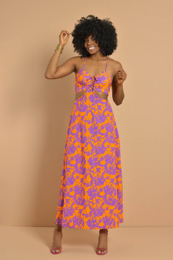 Galaxy Commerce - Vestido para Mujer Naranja marca Chica Chic 300959
